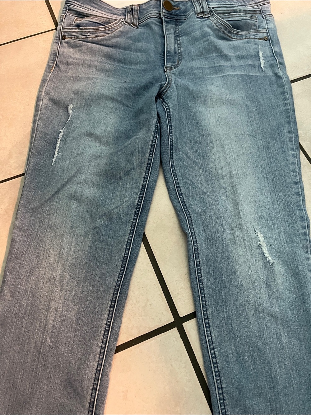 Democracy Light Blue Skinny Jeans for Women - Picture 4 of 7